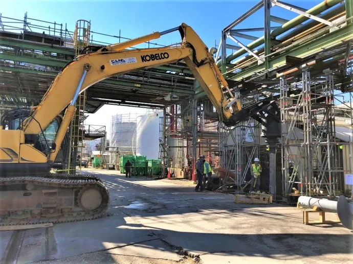 Helical pile installation